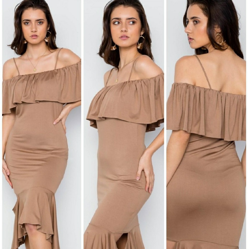 Beautiful Cami Flounce Cut Out Dress - Picture 2 of 4